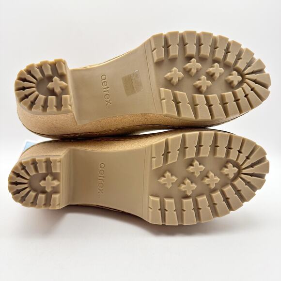 Aetrex Womens Scarlett Bootie EU 40 US 9-9.5M Brown Suede Shearling Lining NWOB - Picture 11 of 13